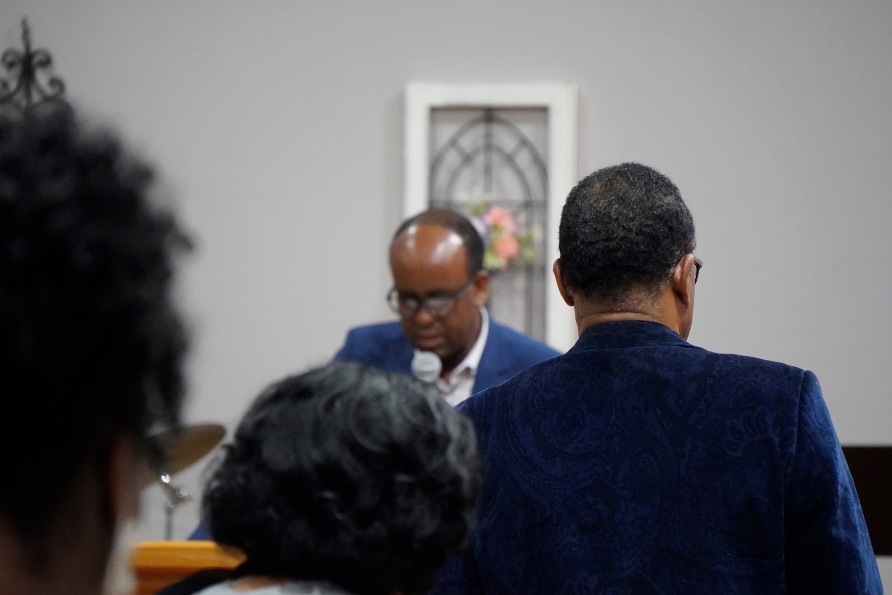 Worship service and preaching